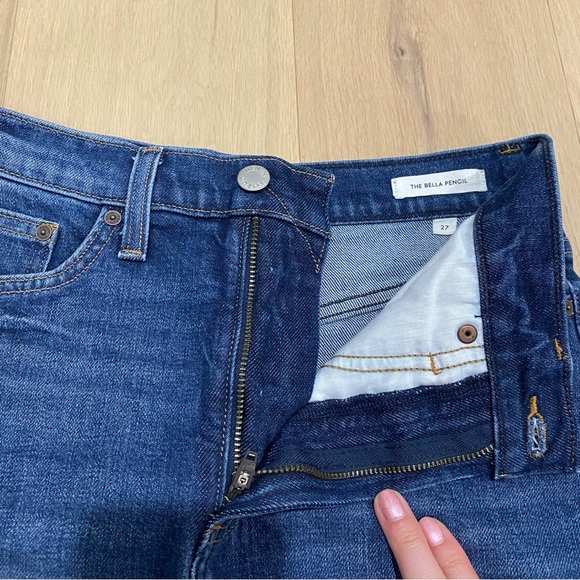 Aritzia | Denim Forum “Bella” Denim Skirt 💙 - Picture 3 of 11